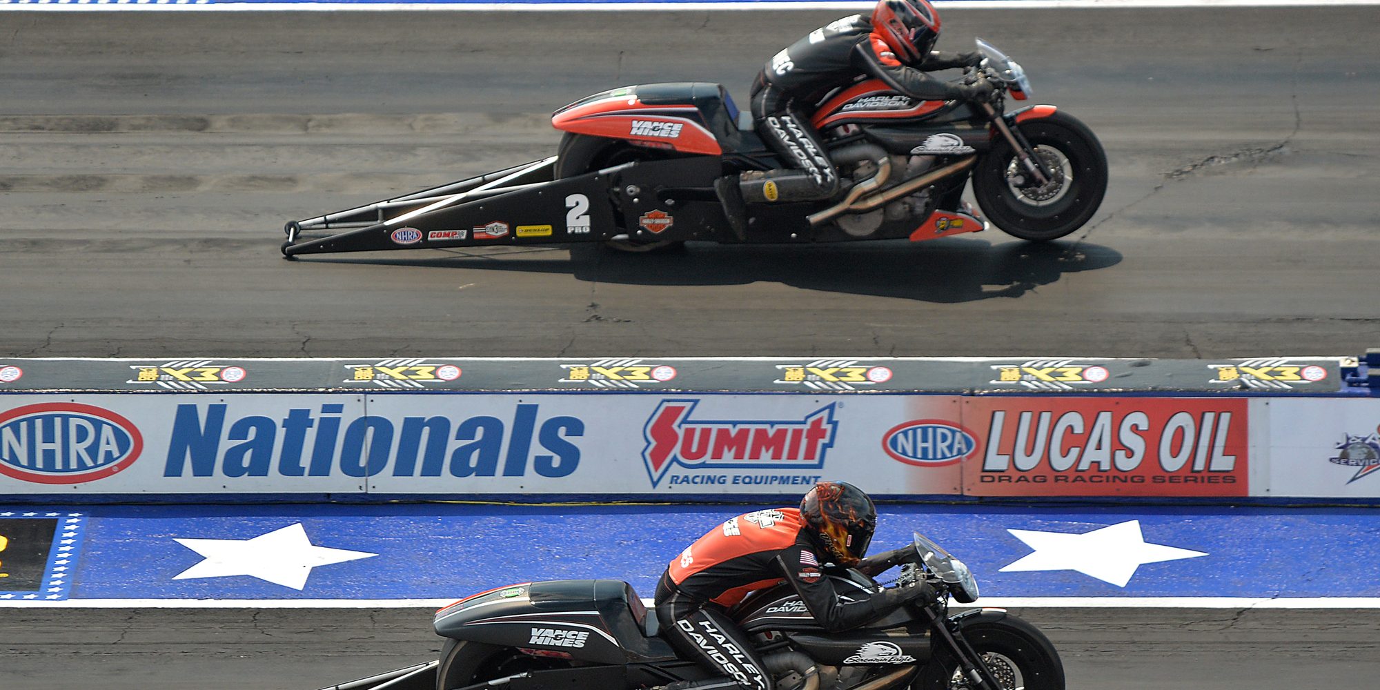 Vance & Hines NHRA V-Rods Norwalk