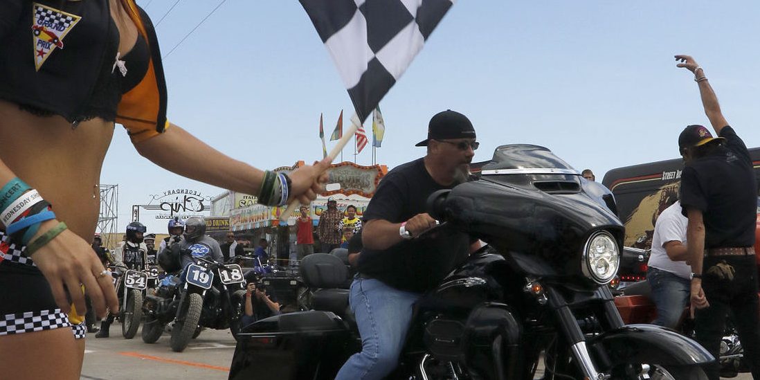 Sturgis Motorcycle Drag Racing