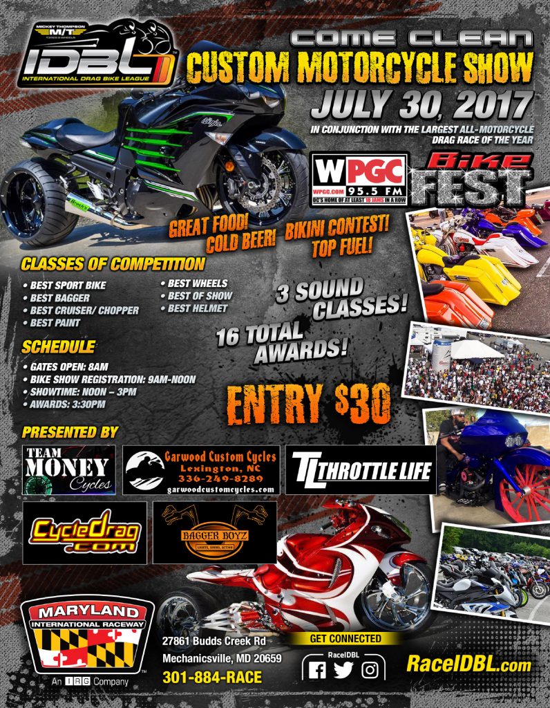 IDBL WPGC Bike Show 2017