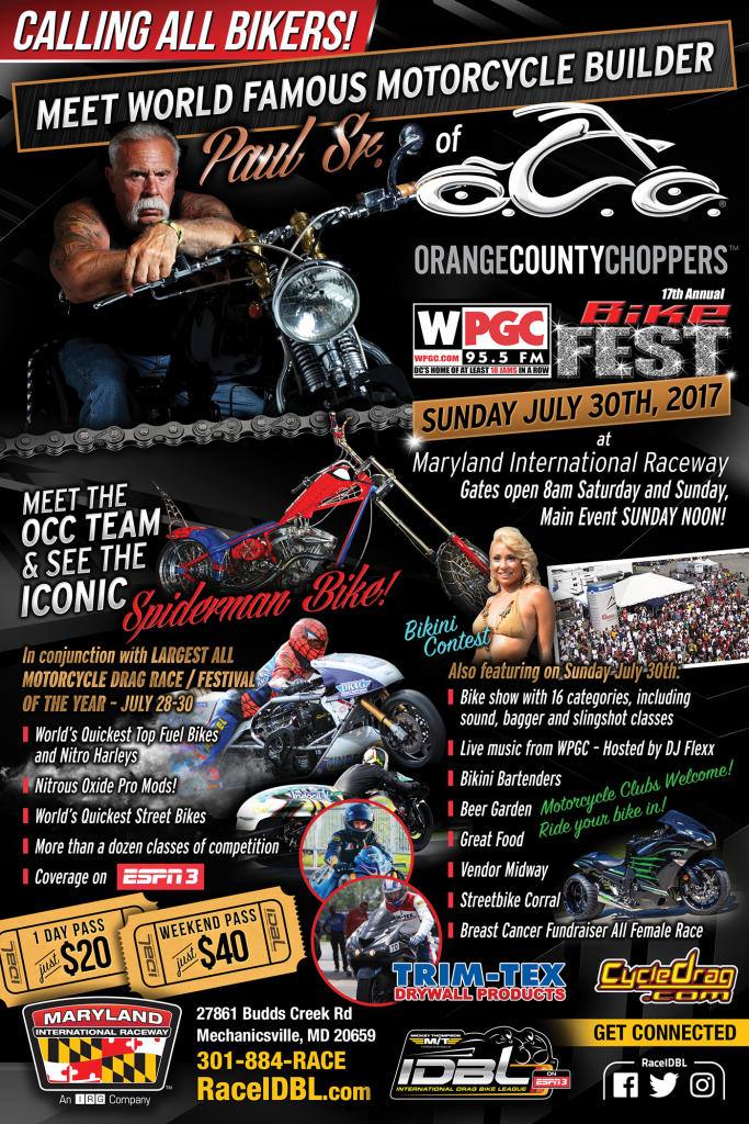 IDBL Bike Fest, Paul Teutul Sr.