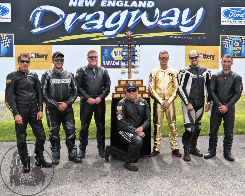 2016 Masters Racers: L-R John Civitarese, Tyler Wilkerson, Ed Hughes, Sam Hurwitz, Joe Ferraro, Carl Cicchetto, Tony Ficher. Tom McCarthy photo.