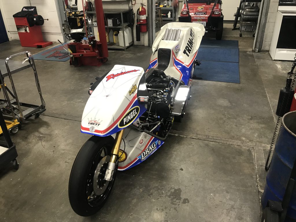 Larry McBride Top Fuel Bike