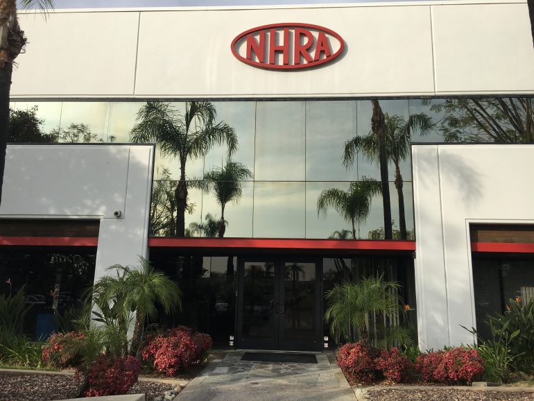 NHRA office