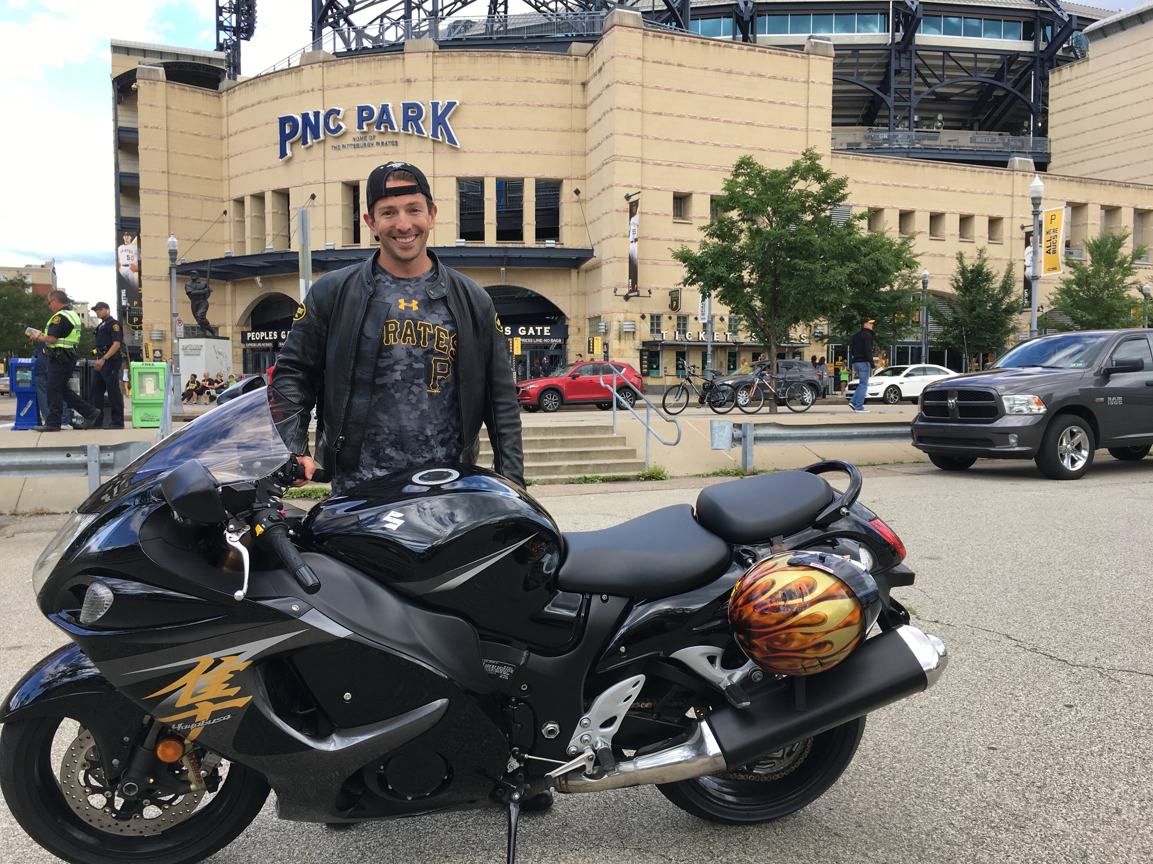 Jack Korpela, hayabusa PNC Park Pittsburgh