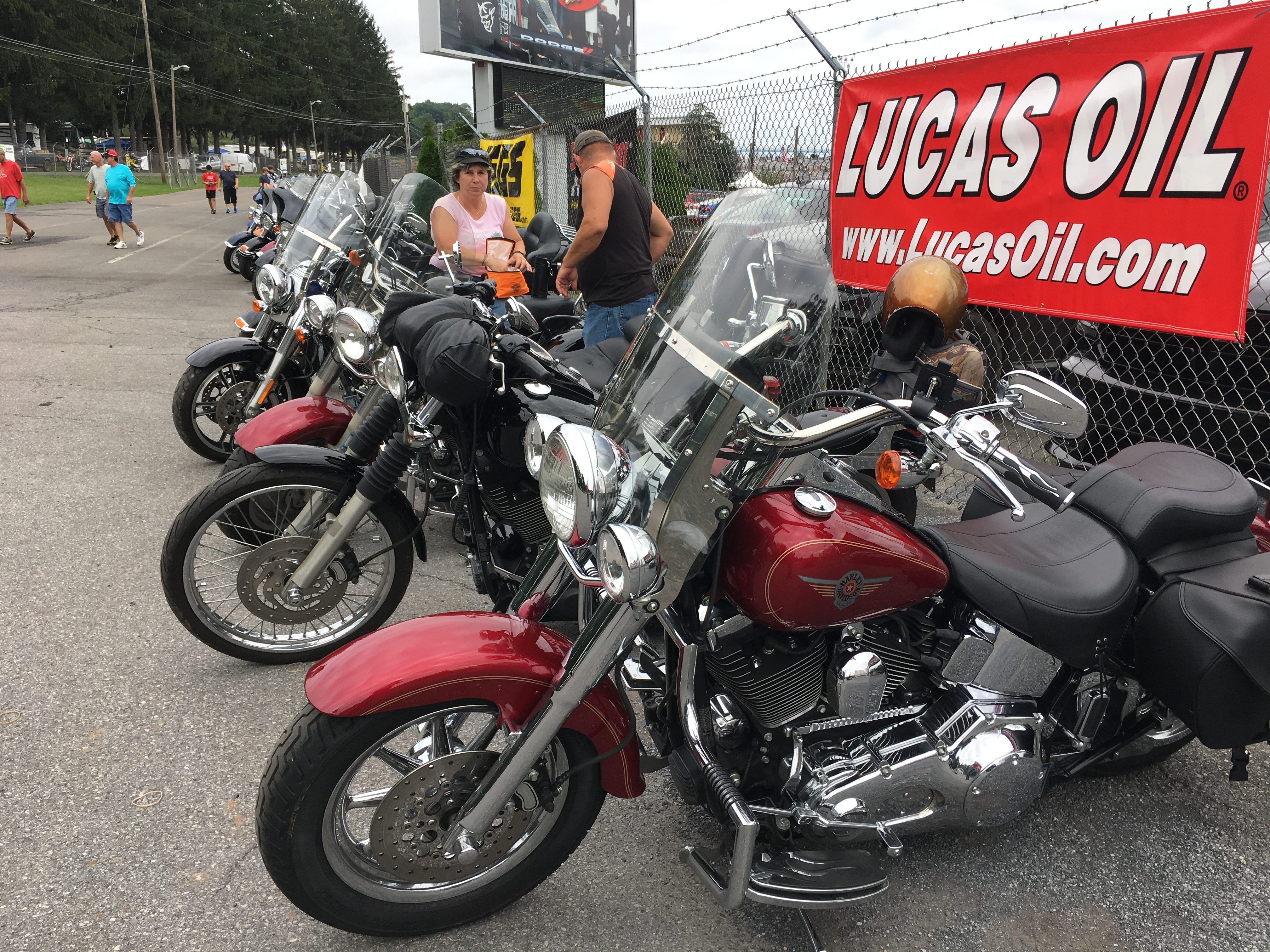 Steet Bikes at NHRA Race