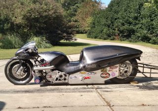 Kevin Clark Dan Wagner Turbo GS Dragbike