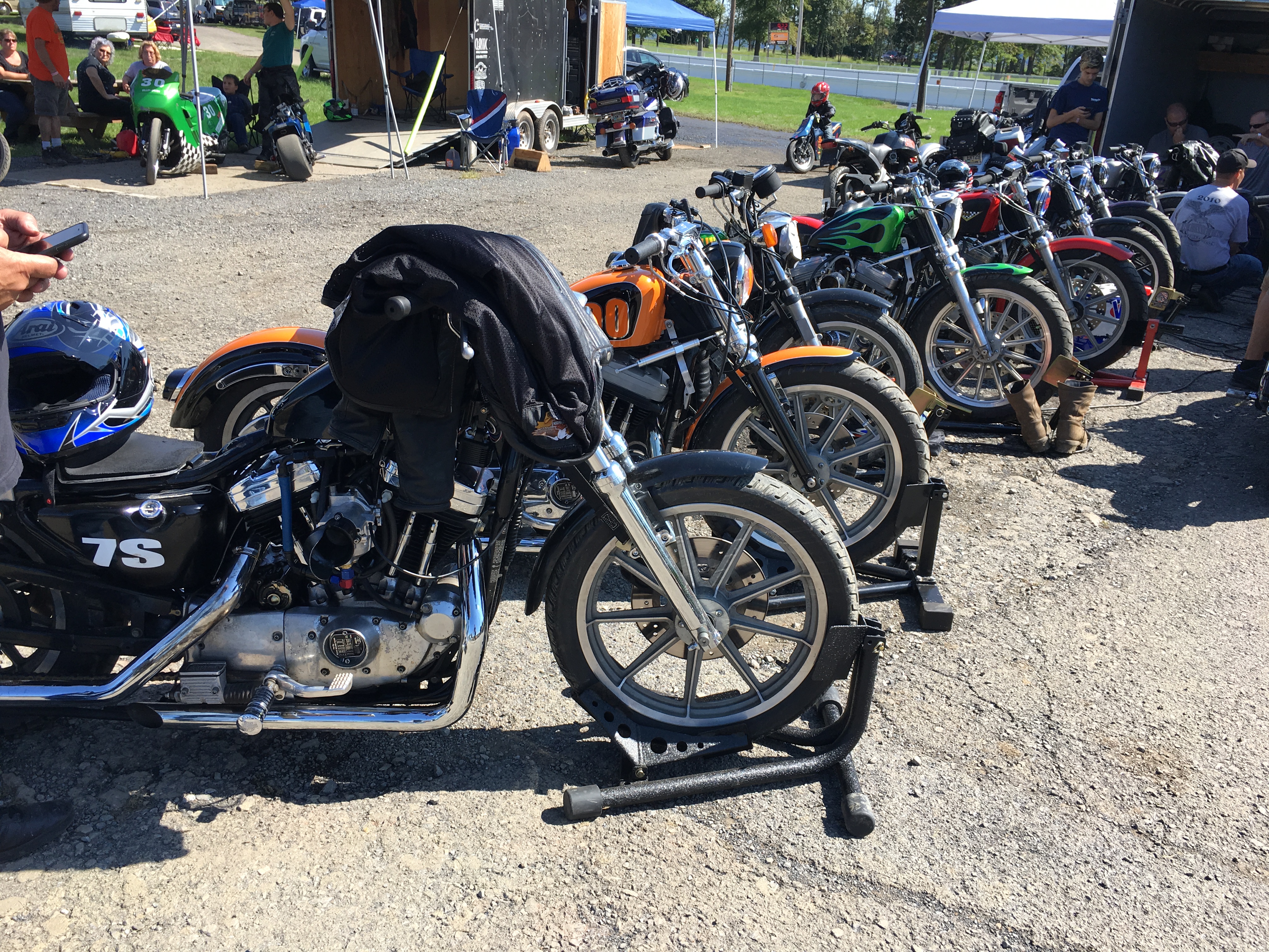 Harley sportster dragbikes