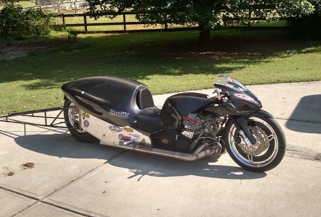 The Race to the First TurboCharged Five Spools Up, New Innovative Bike Surfaces Drag Bike News