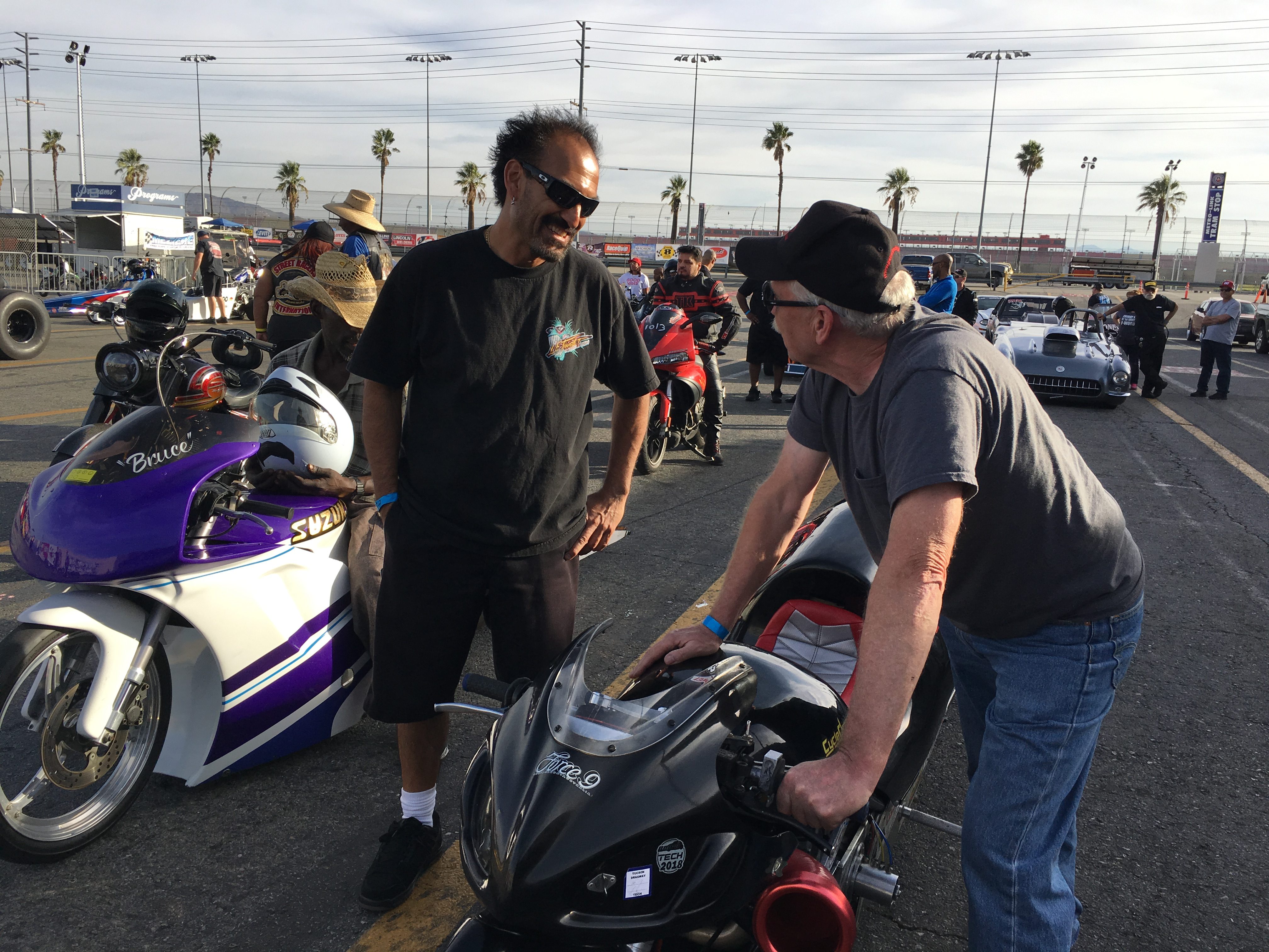 Freddie Camarena and Nigel Patrick