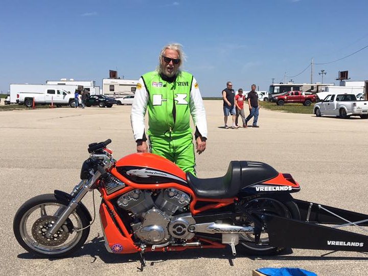 Harley V-Rod Dragbike