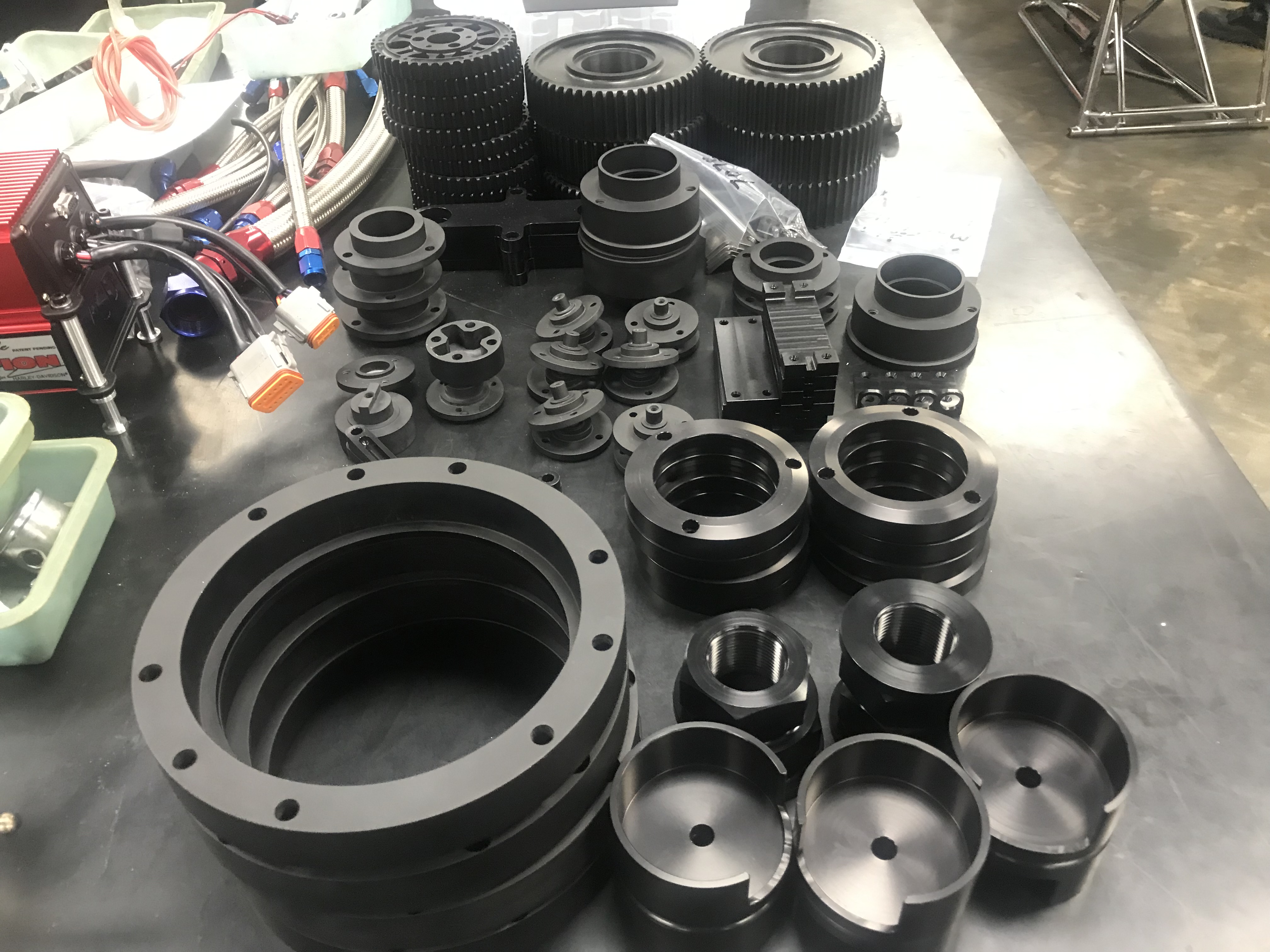 Top Fuel Motorcycle Hard Coated Parts