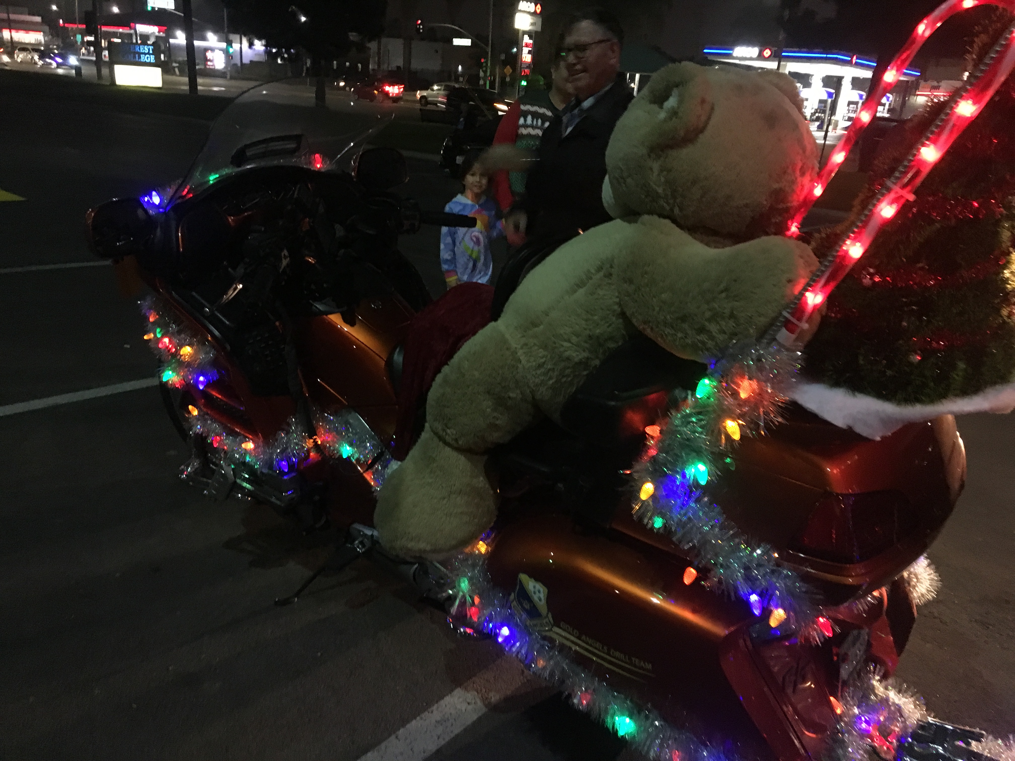 Christmas Motorcycle