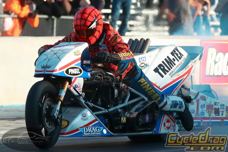 Larray Spider Man New World Records For Larry “Spiderman” McBride, 5.60, 263 MPH! – Drag ...