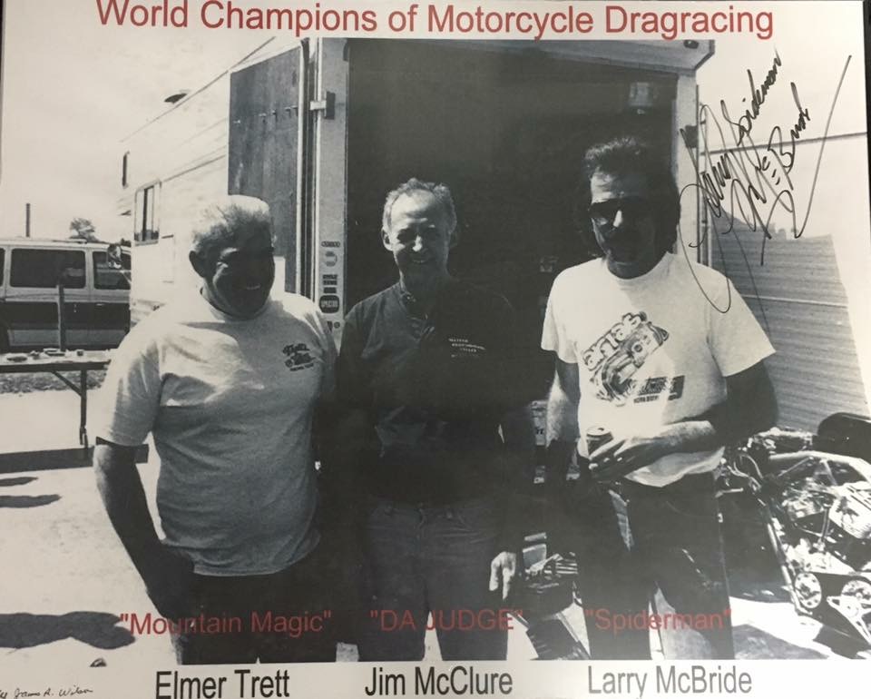 Elmer Trett, Jim McClure, Larry McBride