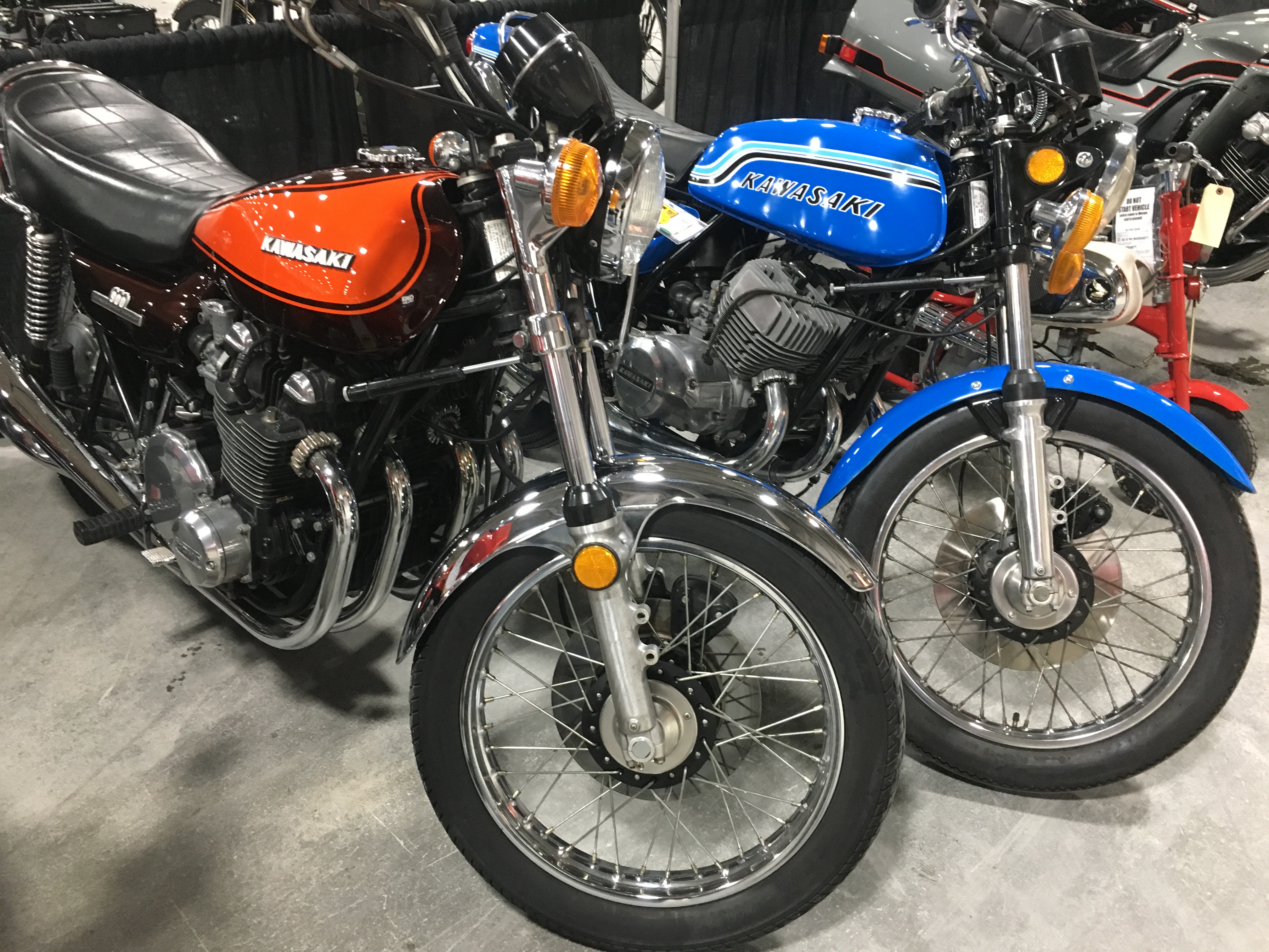 1973 Z1 900, 1972 H2 750