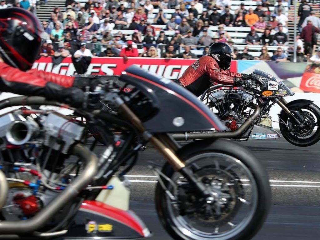 Thrilling Start for NHRA Top Fuel Harley Class Drag Bike News