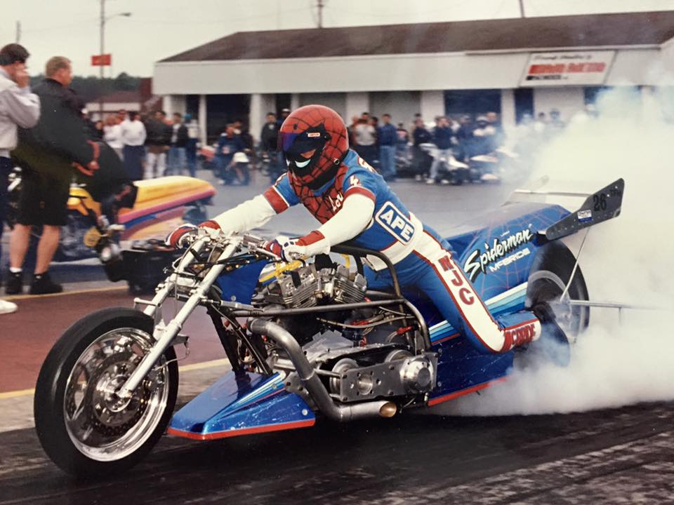 Larry McBride Nitro harley