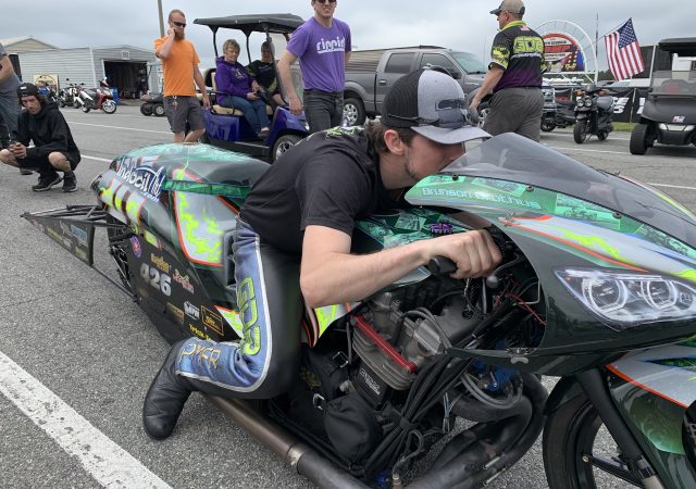 Brunson Grothus Pro Mod Drag Bike