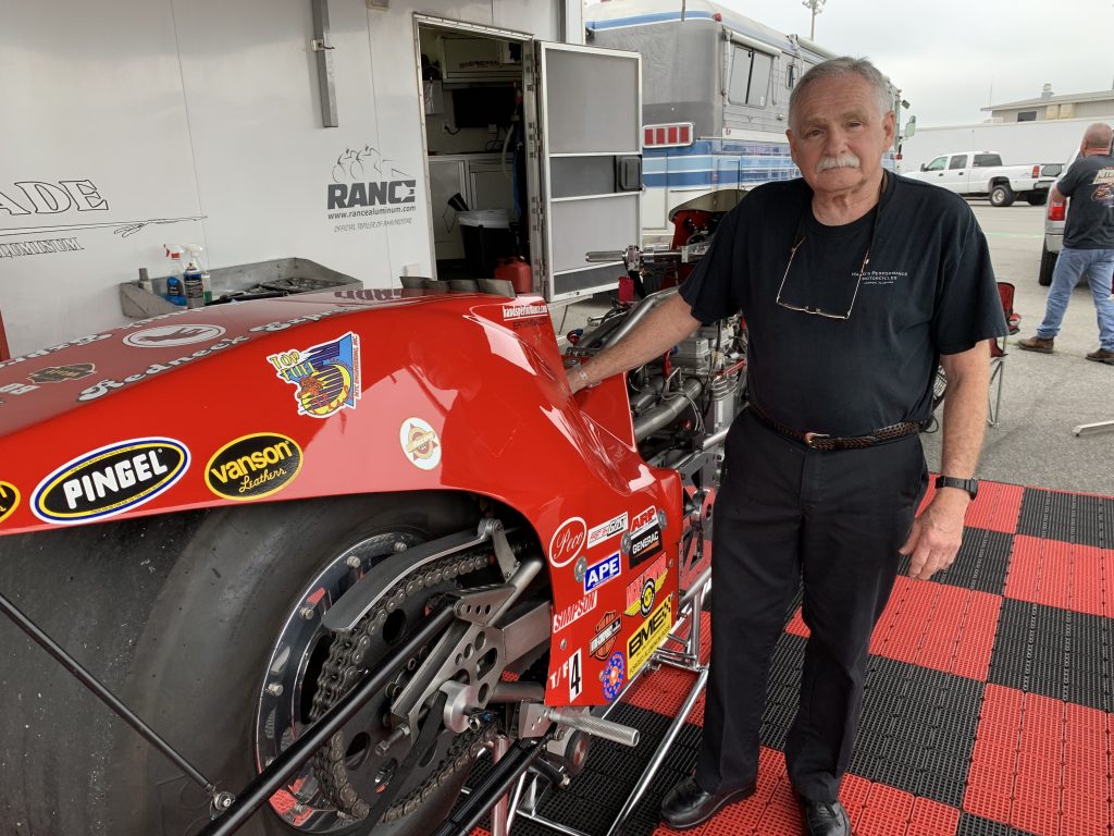 Chris Hand Top Fuel Motorcycle