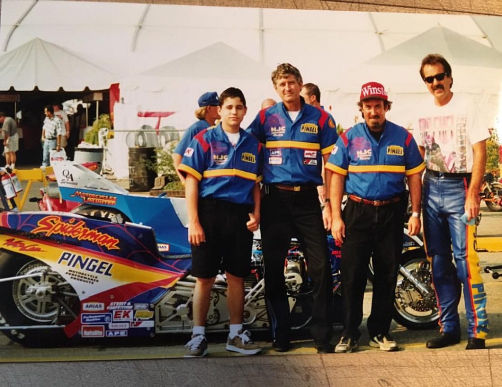 Larry McBride, Chuck Stuart, Roland Stuart and Dave Vantine