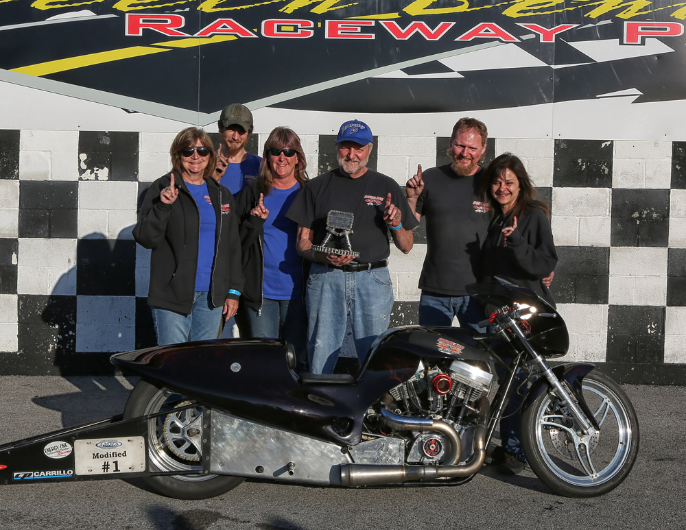 Gary Douglass Harley Drag Bike