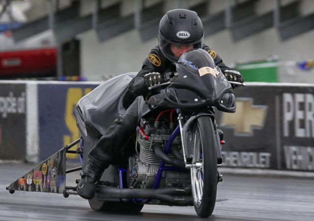 Drag bike racing
