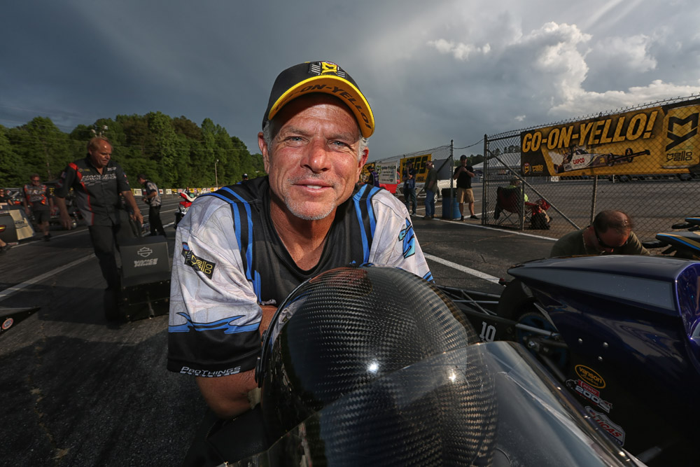 NHRA Pro Stock Motorcycle