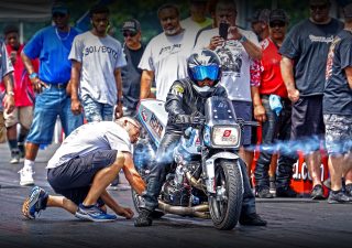 Suzuki GS Nitrous Pro Street Bike