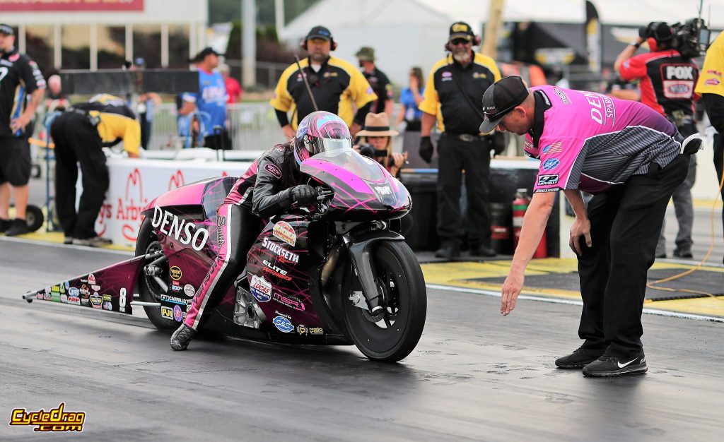 NHRA Pro Stock Motorcycle