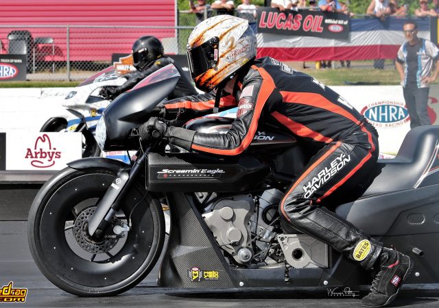 NHRA Pro Stock Motorcycle