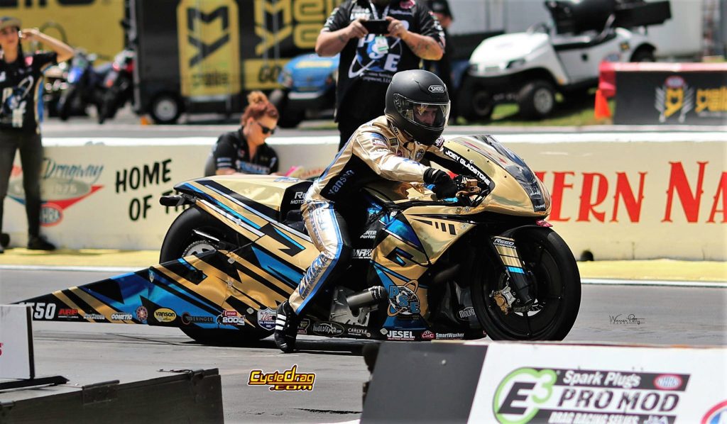 NHRA Pro Stock Motorcycle