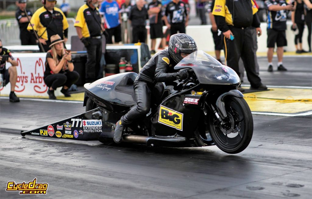 NHRA Pro Stock Motorcycle