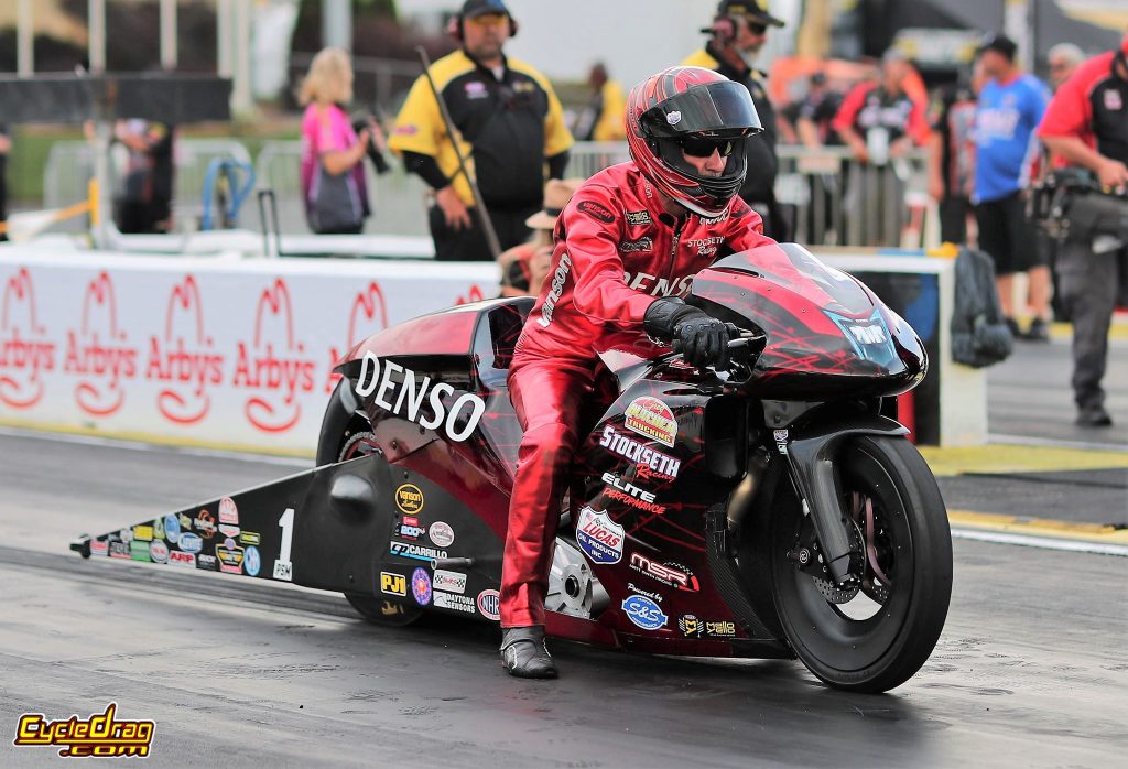 NHRA Pro Stock Motorcycle