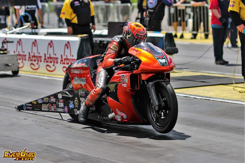 NHRA Pro Stock Motorcycle