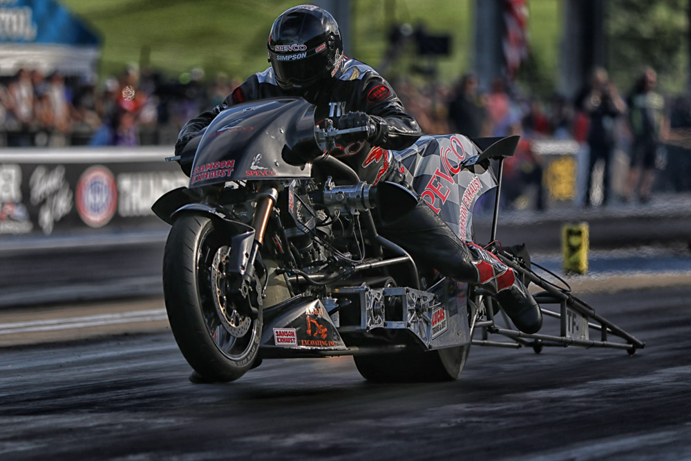 Tii Thapre NHRA Samson Nitro Harley