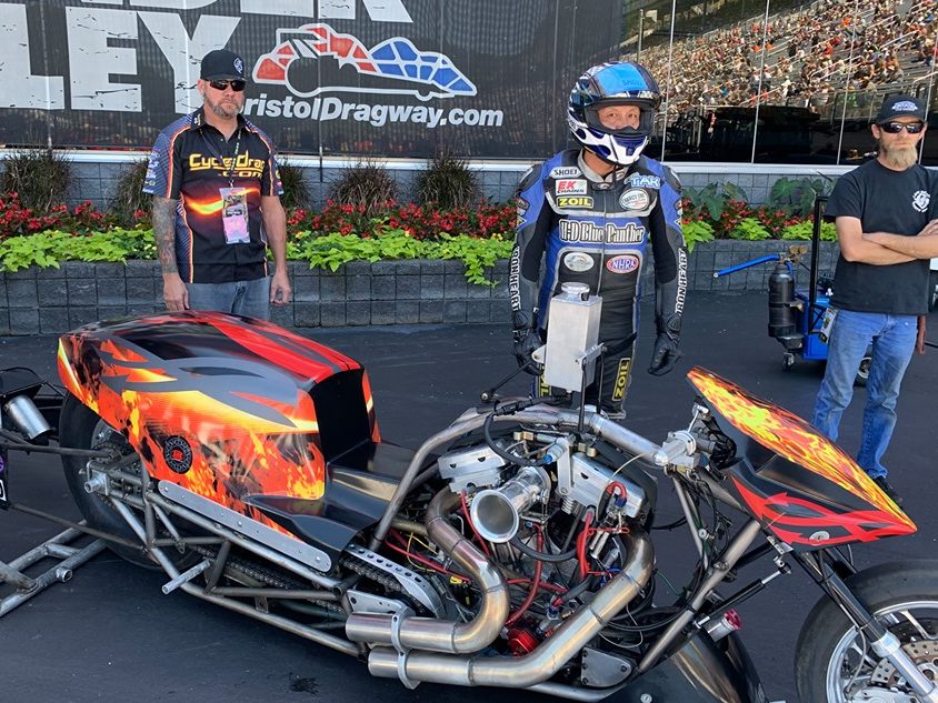 NHRA Top FUEL Harley