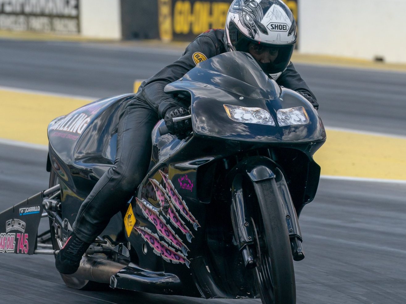 NHRA Pro Stock Motorcycle