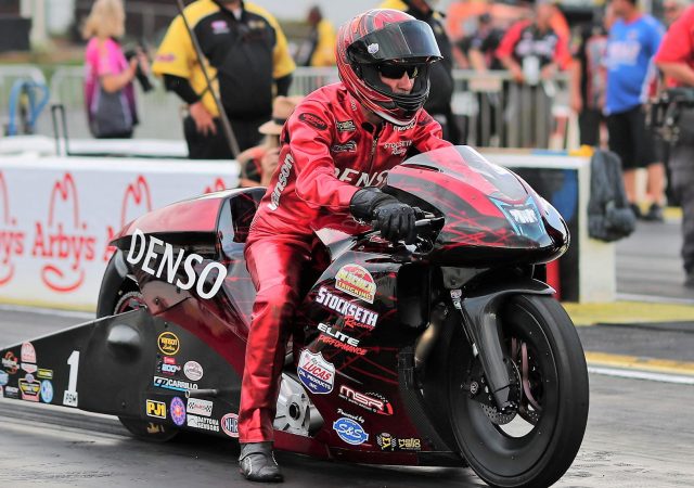 Matt Smith Pro stock motorcycle