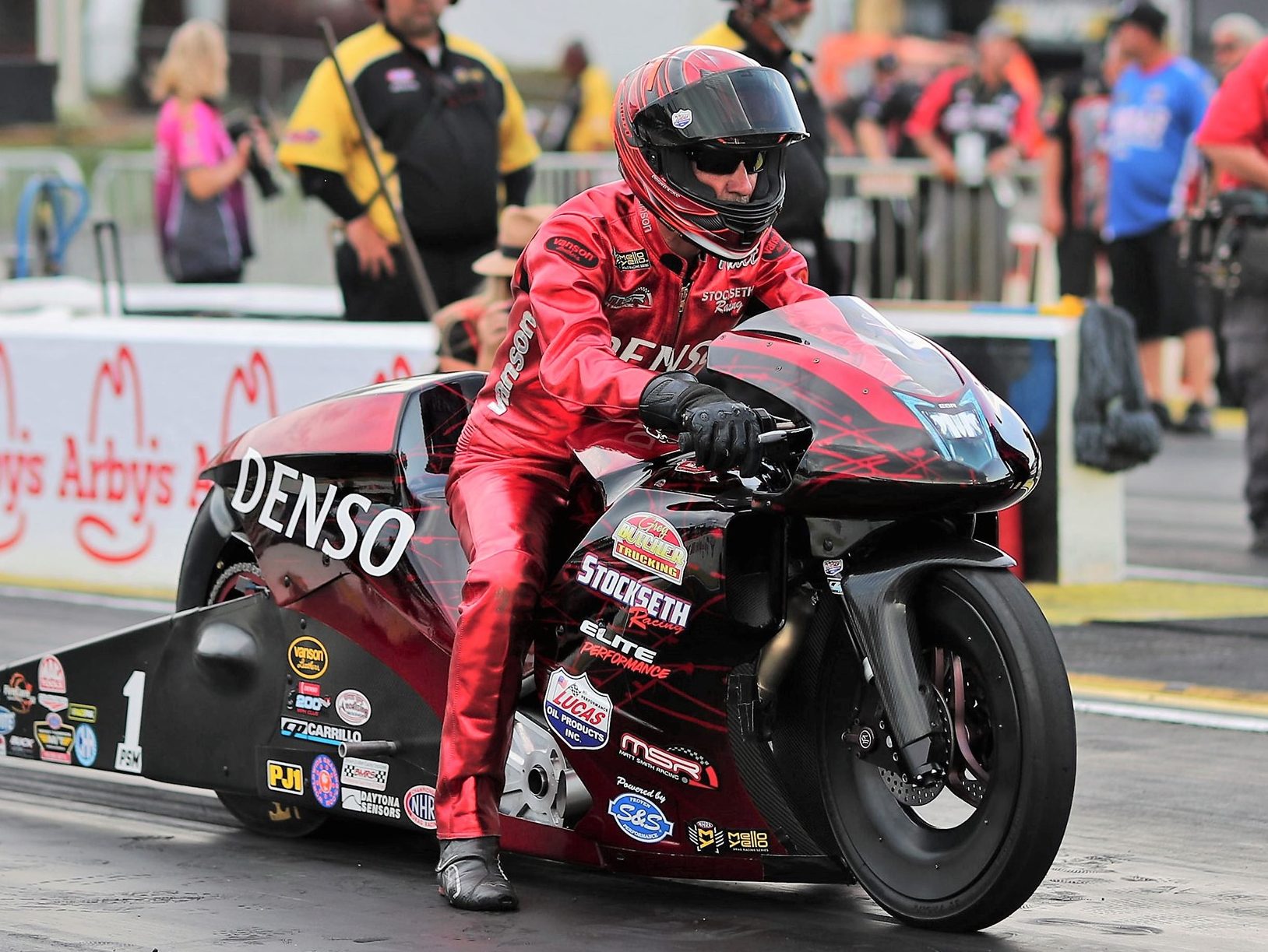 Matt Smith Pro stock motorcycle