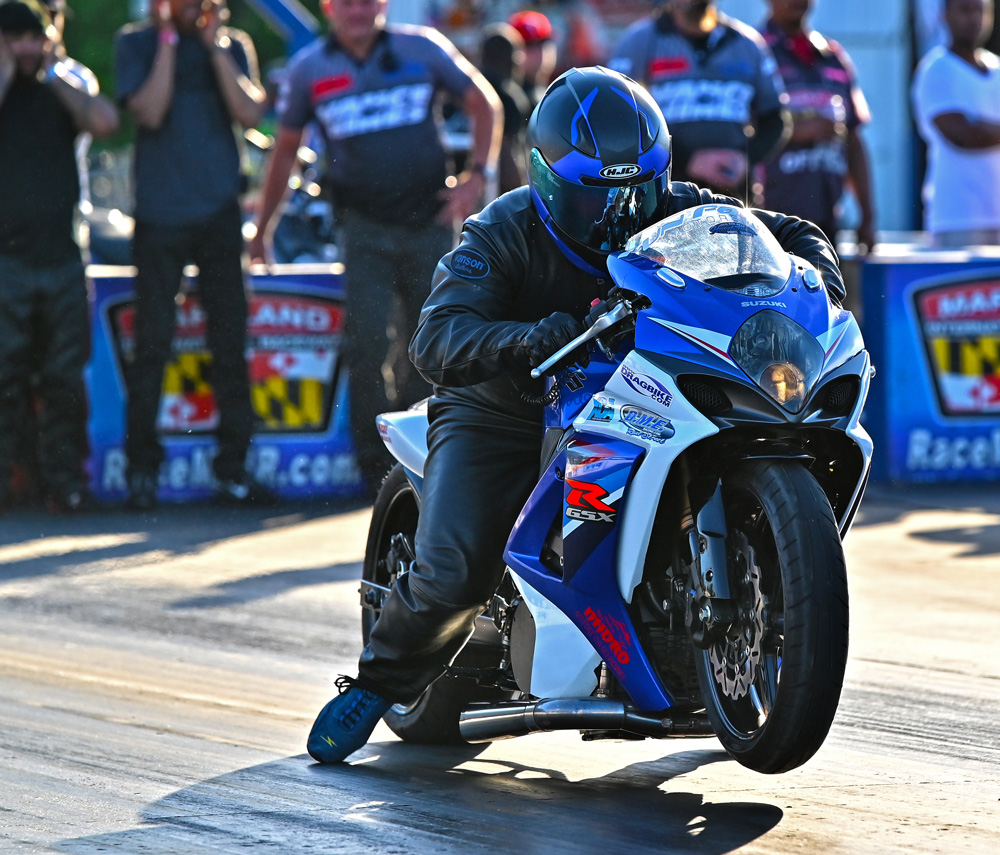 Wes Brown, GSXR 100 Drag Bike