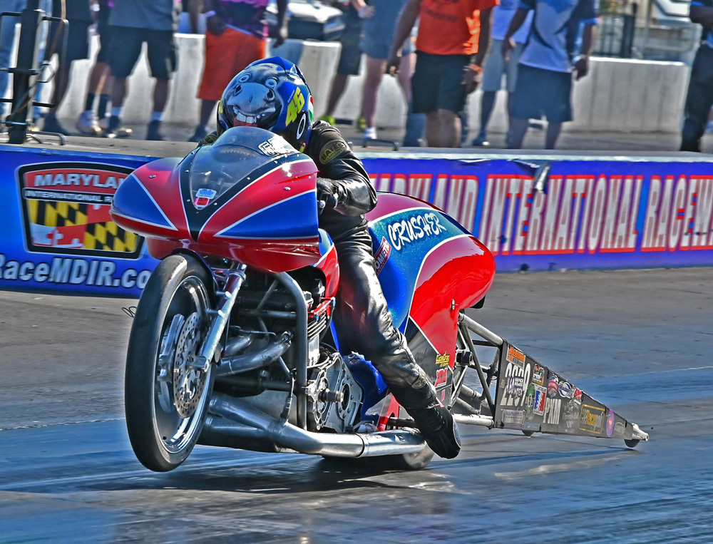 Richard Gadson 4.60 Drag Bike Racing