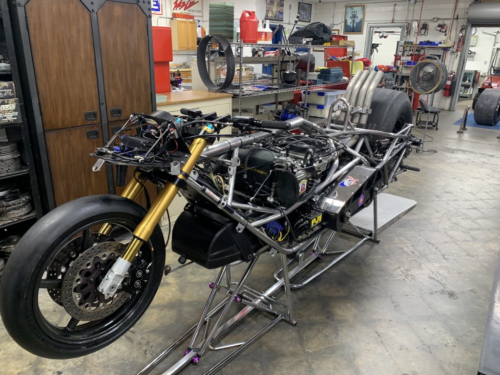 Larry McBride Top Fuel Motorcycle