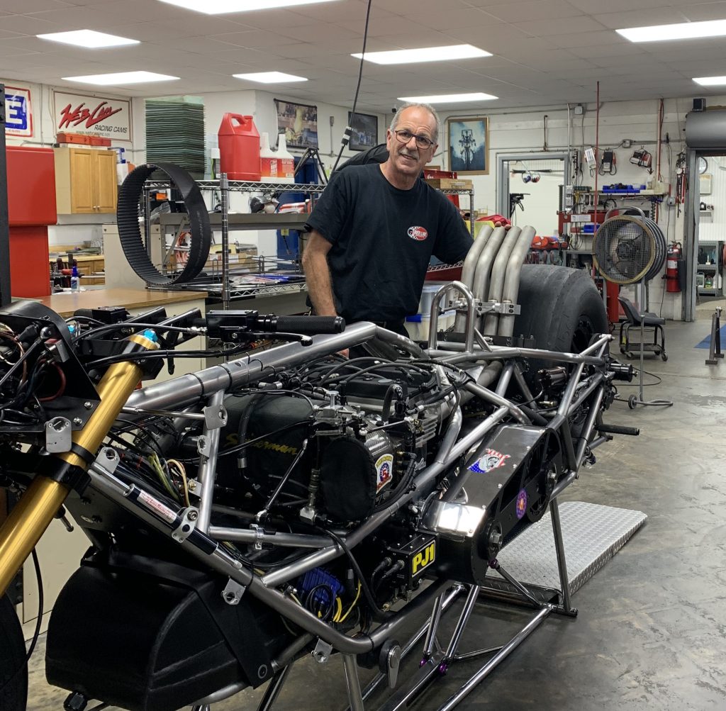 Larry McBride Top Fuel Motorcycle