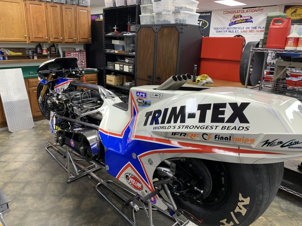 Larry McBride Top Fuel Motorcycle