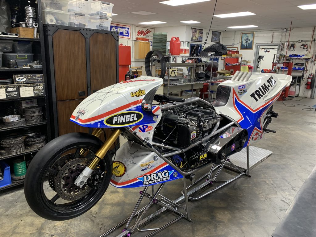 Larry McBride Top Fuel Motorcycle