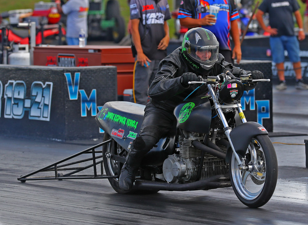 Jeremy Fox, KZ Drag Bike