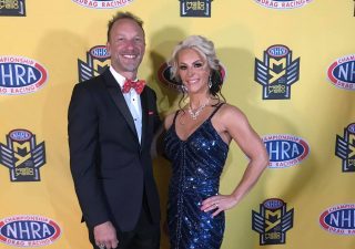 Matt and Angie Smith NHRA Awards