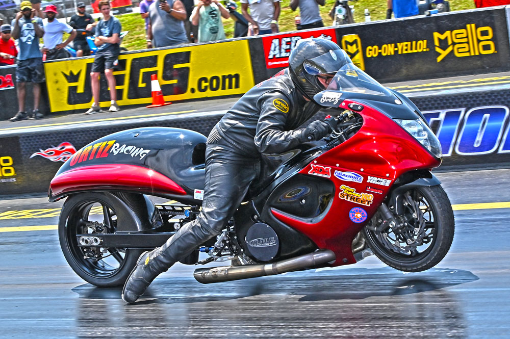 Lorenzo Ortiz, Drag Bike Racing