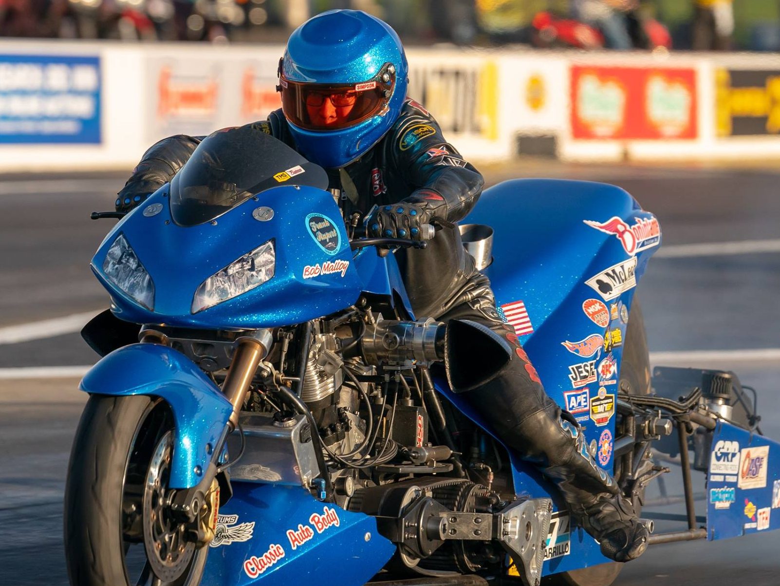 Bob Malloy Top Fuel Harley