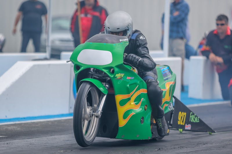 Australian Drag Bike Racer Tony Frost